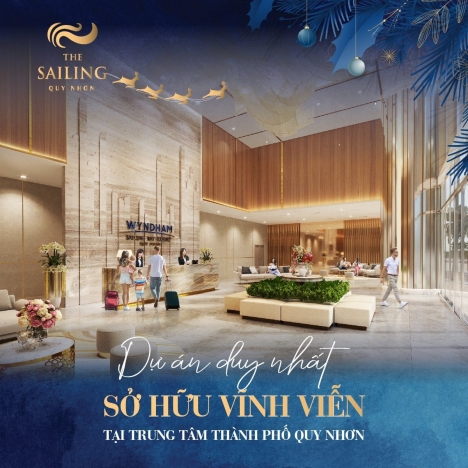 Căn hộ sở hữu vị trí kiêm cương ĐỘC NHẤT tại Quy Nhơn - The Sailing Quy Nhơn
