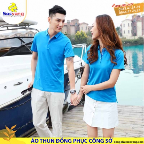 Áo thun văn phòng cao cấp thiết kế in, thêu theo yêu cầu < hàng đặt may >