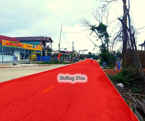 Bán đất Phong Chương, MT 31m, 362,5m2 giá chỉ 5,7 triệu/m2