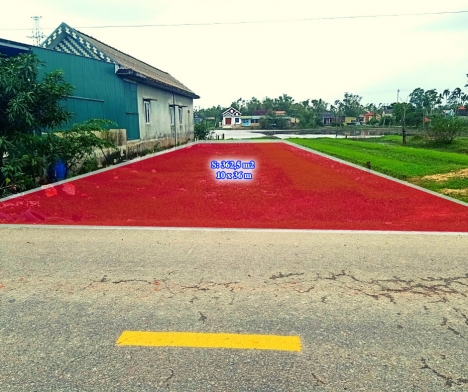 Bán đất Phong Chương, MT 31m, 362,5m2 giá chỉ 5,7 triệu/m2