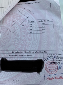 Bán đất Phong Chương, MT 31m, 362,5m2 giá chỉ 5,7 triệu/m2