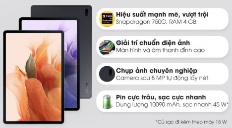 Samsung tab s7 fe giá sốc tại Tabletplaza
