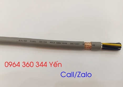 Cáp điều khiển chống nhiễu ( có bọc lưới) Altek Kabel