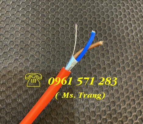 Cáp tín hiệu chống cháy lan + chống nhiễu 2 lõi