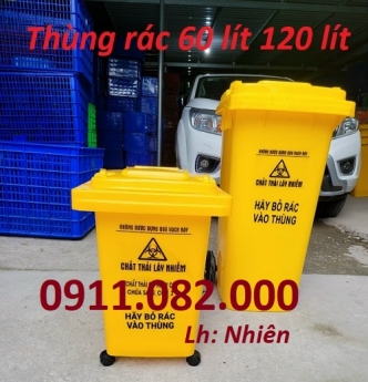 Giảm giá đầu năm thùng rác giá rẻ- thùng rác 120L 240L 660L -lh 0911082000