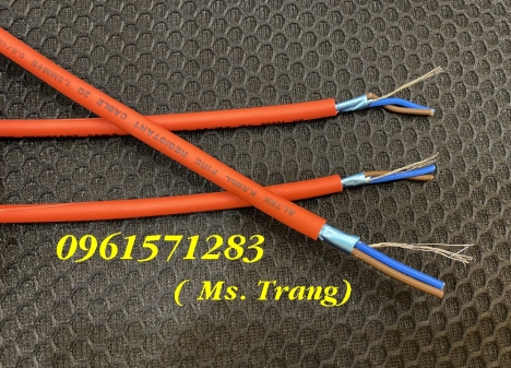 Cáp tín hiệu chống cháy lan + chống nhiễu 2 lõi