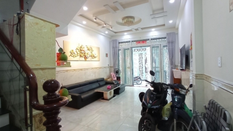 Nhà mới HXH An Dương Vương P16 Quận 8, 53m2, 4 tầng