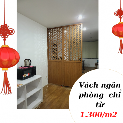 Nhận cắt vách ngăn cnc đẹp cho gia đình ngăn khách bếp