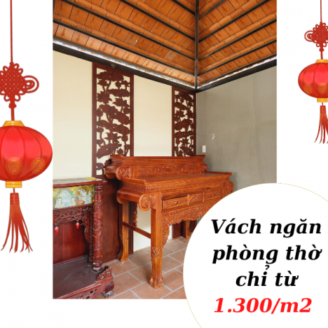 Nhận cắt vách ngăn cnc đẹp cho gia đình ngăn khách bếp