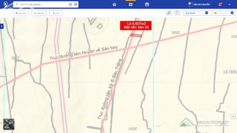 5527m2 Hồng Thái , 4MT đường Liên Xã . SHR