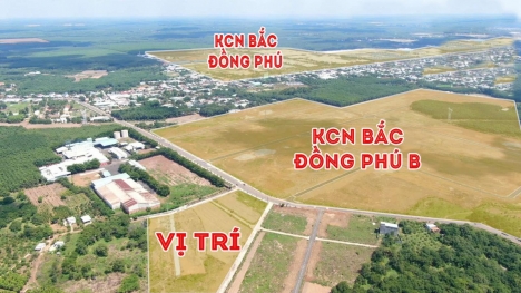 Về quê gấp cần tiền cần bán nhanh, rẻ các lô đất đẹp trong KCN Bắc Đồng Phú - Bình Phước