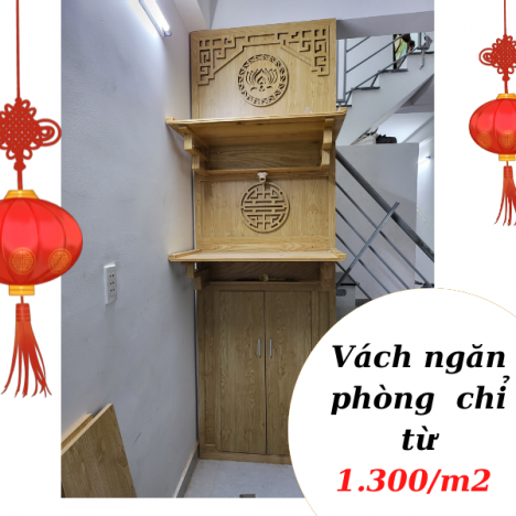 Nhận cắt vách ngăn cnc đẹp cho gia đình ngăn khách bếp