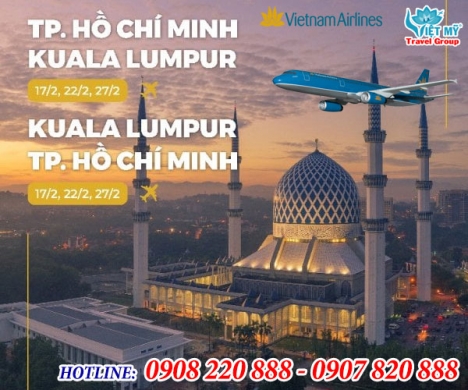 Vna mở bán vé bay thương mại việt nam – malaysia