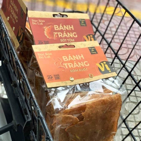 BÁNH TRÁNG MẮM RUỐC 125G - VỊ