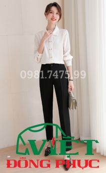 Mẫu sơ mi đồng phục công sở đẹp thời trang , phù hợp với phong cách Doanh nghiệp