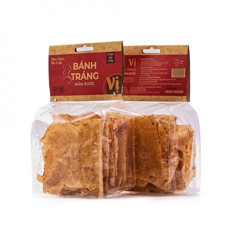 BÁNH TRÁNG MẮM RUỐC 125G - VỊ