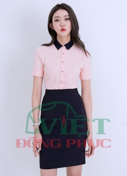 Mẫu sơ mi đồng phục công sở đẹp thời trang , phù hợp với phong cách Doanh nghiệp