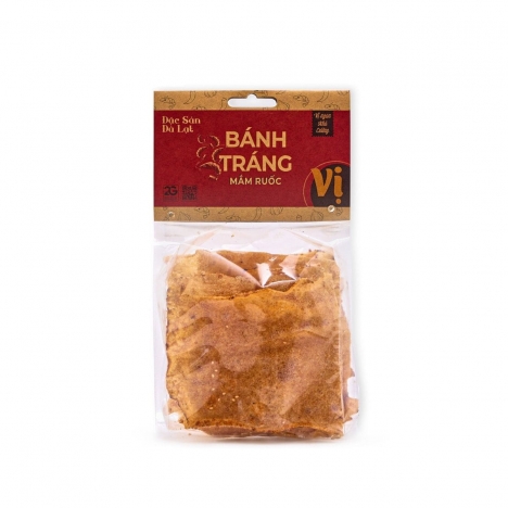 BÁNH TRÁNG MẮM RUỐC 125G - VỊ