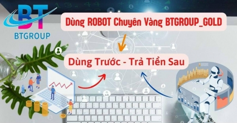 siêu phẩm robot chuyên vàng BTGroup