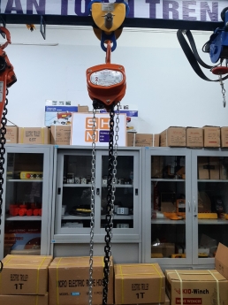 Palang xích kéo tay 1t đến 10t - palang xích lắc tay 0,75 đến 3t