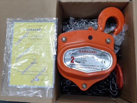 Palang xích kéo tay 1t đến 10t - palang xích lắc tay 0,75 đến 3t