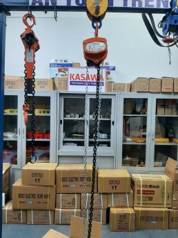 Palang xích kéo tay 1t đến 10t - palang xích lắc tay 0,75 đến 3t