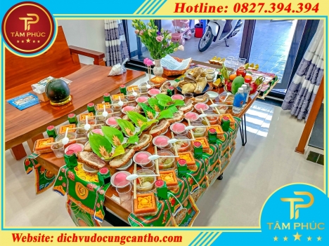 Nhận bày trí mâm cúng thôi nôi trọn gói tại Cần Thơ