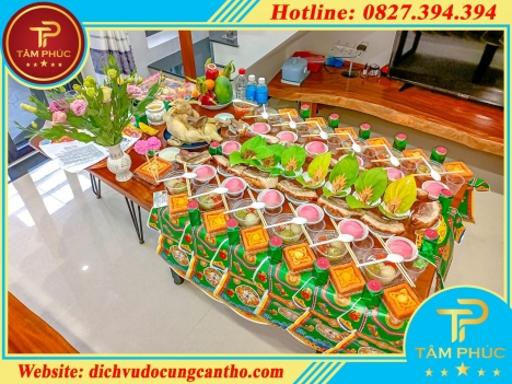 Nhận bày trí mâm cúng thôi nôi trọn gói tại Cần Thơ