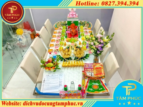 Nhận bày trí mâm cúng thôi nôi trọn gói tại Cần Thơ