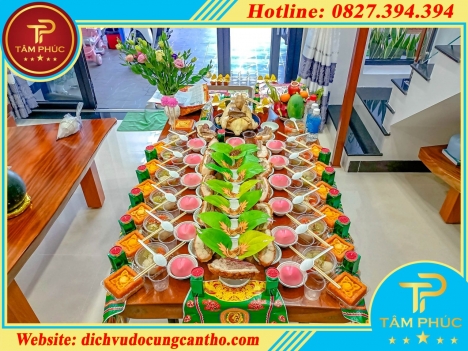 Nhận bày trí mâm cúng thôi nôi trọn gói tại Cần Thơ
