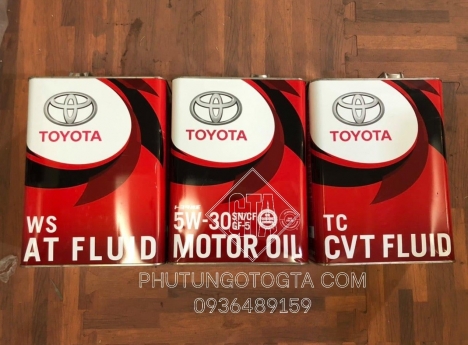 Dầu nhớt TOYOTA chính hãng - Phụ tùng ô tô GTA
