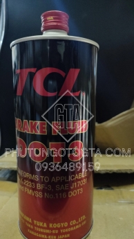 Dầu phanh DOT 3 thương hiệu TCL - Phụ tùng ô tô GTA