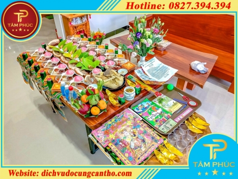 Nhận bày trí mâm cúng thôi nôi trọn gói tại Cần Thơ