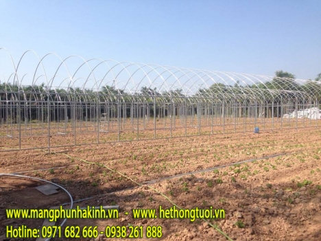 Thanh nẹp giữ màng nilon nhà lưới, nẹp cài màng nhà kính, thanh nẹp cài màng nhà kính