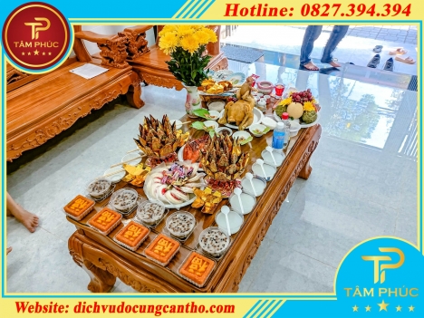 Đặt mâm cúng về nhà mới trọn gói tại Cần Thơ