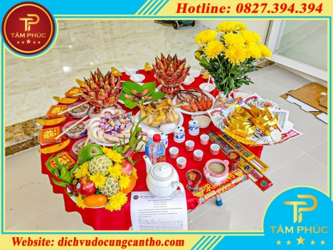 Đặt mâm cúng về nhà mới trọn gói tại Cần Thơ