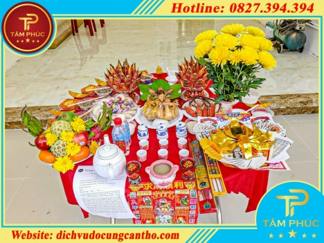 Đặt mâm cúng về nhà mới trọn gói tại Cần Thơ