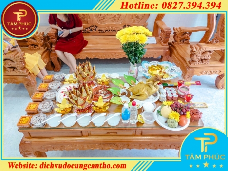 Đặt mâm cúng về nhà mới trọn gói tại Cần Thơ