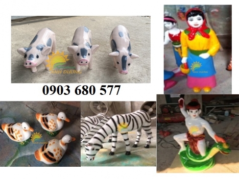 Cung cấp tượng vườn cổ tích cho trường mầm non, khu vui chơi, công viên
