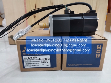 HC-KFS23B | Servo motor | Mitsubishi | nhập khẩu chính hãng