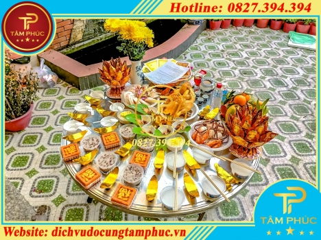 Nhận bày trí mâm cúng động thổ trọn gói tại Cần Thơ