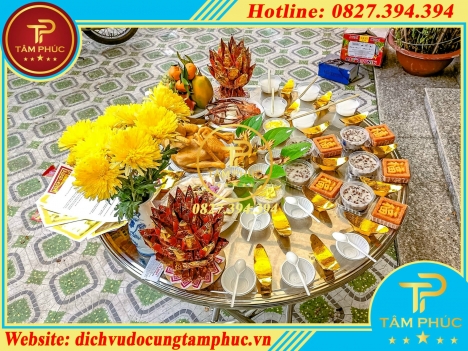 Nhận bày trí mâm cúng động thổ trọn gói tại Cần Thơ