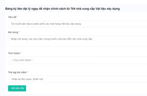 Bạn muốn tìm nguồn hàng vật liệu xây dựng giá cả hợp lý.