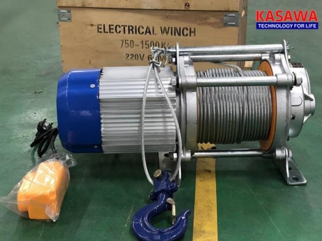 Tời điện đa năng 500kg - 2 tấn chính hãng kawasaki