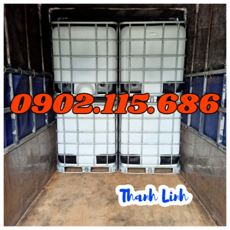 Tank nhựa , tank IBC, tank nhựa đựng hóa chất, tank dung môi, tank đựng thực phẩm, bồn nhựa 1000 lít