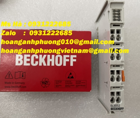Beckhoff EL3052 | EtherCAT terminal | hàng nhập