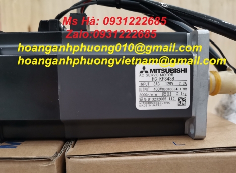 Servo mitsubishi HC-KFS43 nhập khẩu hàng mới