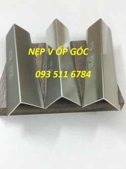 Nẹp kẹp thảm trang trí - Nẹp V Inox màu - Nẹp góc tường V nhôm