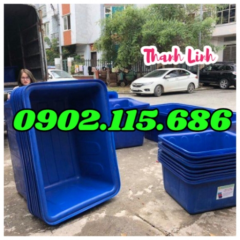 Thùng dung tích lớn, thùng hình chữ nhật, thùng nhựa tròn, thùng nhựa nuôi cá, thùng nhựa trồng sen,