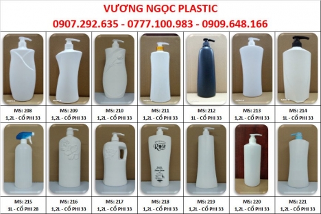 chai nhựa cao cấp hàng new 100% giá sỉ